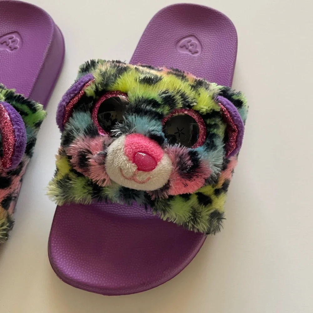 Kids girl TY plush animal sandals - Picture 3 of 12